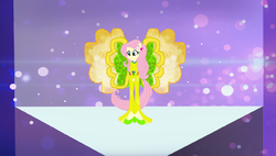 Size: 1764x1003 | Tagged: safe, artist:selenaede, artist:user15432, fluttershy, fairy, human, equestria girls, g4, base used, clothes, crossover, ear piercing, earring, fairy wings, fairyized, flower, hairpin, hasbro, hasbro studios, high heels, humanized, jewelry, onyrix, piercing, ponied up, rainbow s.r.l, shoes, solo, transformation, winged humanization, wings, winx club, winxified, world of winx