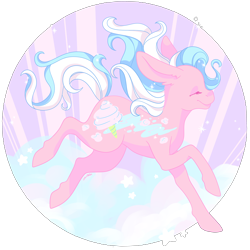 Size: 3600x3600 | Tagged: safe, artist:kirakiracalico, cotton candy (g3), pony, g3, female, high res, simple background, solo, transparent background