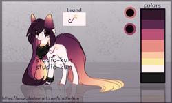 Size: 1280x775 | Tagged: dead source, safe, artist:php146, oc, oc only, oc:ayaka, earth pony, pony, female, mare, reference sheet, solo