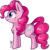 Size: 500x500 | Tagged: safe, artist:dsp2003, part of a set, pinkie pie, earth pony, pony, g4, 8 angles of pony collaboration, blushing, cute, female, mare, signature, simple background, transparent background