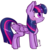 Size: 500x500 | Tagged: safe, alternate version, artist:dsp2003, part of a set, twilight sparkle, alicorn, pony, g4, 8 angles of pony collaboration, blushing, cute, female, mare, signature, simple background, transparent background, twilight sparkle (alicorn)