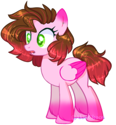 Size: 620x666 | Tagged: safe, artist:akiiichaos, oc, oc only, oc:shiro, pegasus, pony, female, mare, simple background, solo, transparent background, two toned wings