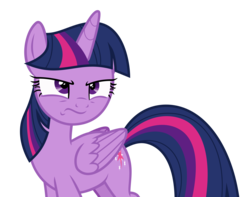 Size: 3799x3000 | Tagged: safe, artist:sollace, twilight sparkle, alicorn, pony, friendship university, g4, .svg available, angry, female, high res, narrowed eyes, show accurate, simple background, solo, transparent background, twilight sparkle (alicorn), vector