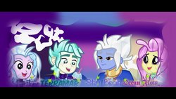 Size: 1280x720 | Tagged: artist needed, source needed, safe, ocean flow, silverstream, sky beak, terramar, equestria girls, g4, surf and/or turf, equestria girls-ified