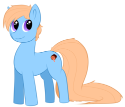 Size: 2146x1846 | Tagged: safe, artist:pagecartoons, oc, oc only, oc:blue steel, earth pony, pony, simple background, solo, transparent background