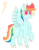 Size: 1024x1317 | Tagged: safe, artist:tomboygirl45, oc, oc only, oc:swift bolt, pegasus, pony, magical lesbian spawn, male, offspring, parent:fluttershy, parent:rainbow dash, parents:flutterdash, simple background, solo, stallion, transparent background