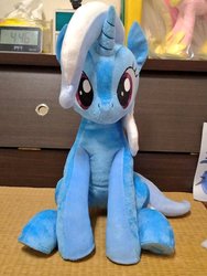 Size: 768x1024 | Tagged: safe, artist:nekokevin, trixie, pony, unicorn, g4, irl, photo, plushie, solo