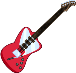 Size: 3620x3471 | Tagged: safe, artist:mlpcreativelab, flash sentry, equestria girls, g4, .ai available, .svg available, electric guitar, guitar, high res, musical instrument, no pony, object, simple background, transparent background, vector