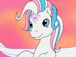 Size: 332x250 | Tagged: safe, screencap, star catcher, pony, friends are never far away, g3, animated, female, solo