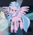 Size: 765x799 | Tagged: safe, screencap, silverstream, classical hippogriff, hippogriff, g4, what lies beneath, confused, cropped, female, flying, wings
