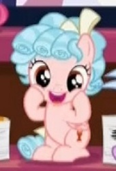 Size: 196x288 | Tagged: safe, screencap, cozy glow, pegasus, pony, g4, what lies beneath, belly, cozy glow is best facemaker, cozybetes, cropped, cute, female, filly, foal