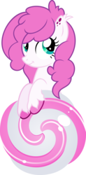 Size: 1968x3999 | Tagged: safe, artist:fuzzybrushy, oc, oc only, oc:sugar flick, earth pony, pony, female, fluffy, inkscape, mare, show accurate, simple background, smiling, solo, transparent background, unshorn fetlocks, vector