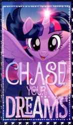Size: 268x458 | Tagged: safe, twilight sparkle, alicorn, pony, g4, my little pony: the movie, official, female, holiday, scan, solo, twilight sparkle (alicorn), valentine's day, valentine's day card