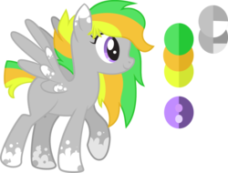 Size: 1024x780 | Tagged: safe, artist:ponkus, oc, oc only, oc:odd inks, pegasus, pony, base used, female, lilac eyes, mare, markings, reference sheet, simple background, solo, transparent background, vector
