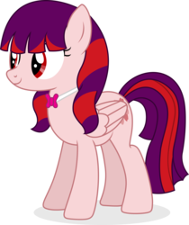 Size: 9935x11800 | Tagged: safe, artist:cirillaq, oc, oc only, oc:cherry tart, pegasus, pony, absurd resolution, female, mare, show accurate, simple background, solo, transparent background, vector
