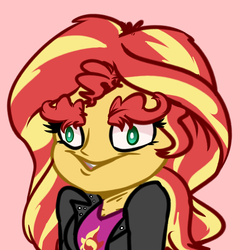 Size: 2400x2500 | Tagged: safe, artist:witchtaunter, sunset shimmer, equestria girls, g4, eyebrows, faic, female, high res, me gusta, solo, thick eyebrows