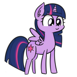 Size: 1200x1195 | Tagged: safe, artist:artiks, twilight sparkle, alicorn, pony, g4, female, simple background, solo, transparent background, twilight sparkle (alicorn)