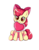 Size: 612x792 | Tagged: safe, artist:autumn rush, apple bloom, earth pony, pony, g4, adorabloom, bow, cute, female, filly, hair bow, heart, simple background, solo, transparent background