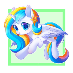 Size: 1500x1500 | Tagged: safe, artist:leafywind, oc, oc only, oc:starry shimmer, alicorn, pony, alicorn oc, blushing, cute, female, looking at you, mare, simple background, solo, stars, tongue out, transparent background
