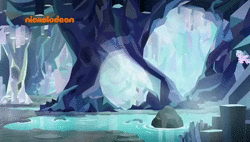 Size: 636x360 | Tagged: safe, screencap, silverstream, g4, what lies beneath, animated, female, illusion, nickelodeon, shadow, silhouette, sound, storm guard, webm