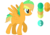 Size: 1024x714 | Tagged: safe, artist:ponkus, oc, oc only, oc:mango tango (ponkus), pegasus, pony, base used, female, mare, reference sheet, simple background, solo, transparent background, vector