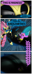 Size: 925x2120 | Tagged: safe, artist:ponymaan, seabreeze, breezie, troll (fantasy), g4, 300, clothes, comic, cropped, dreamworks, implied death, male, this is sparta, trolls