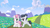 Size: 1599x899 | Tagged: safe, artist:jawsandgumballfan24, artist:lahirien, rumble, sweetie belle, pegasus, pony, unicorn, g4, colt, cute, diasweetes, female, filly, flower, foal, happy, horn, male, meadow, mountain, rumblebetes, ship:rumbelle, shipping, sky, smiling, straight, wings