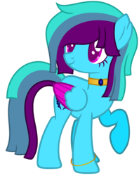 Size: 1024x1294 | Tagged: safe, artist:bloodlover2222, oc, oc only, oc:sea charm, pegasus, pony, base used, colored pupils, female, mare, simple background, solo, transparent background, two toned wings