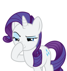 Size: 5000x5287 | Tagged: safe, artist:memely, rarity, pony, g4, absurd resolution, boop, female, self-boop, simple background, smug, solo, the boopening, transparent background, vector