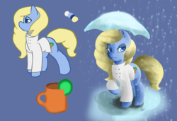 Size: 1840x1256 | Tagged: safe, artist:purpleblackkiwi, oc, adoptable, cutie mark, umbrella