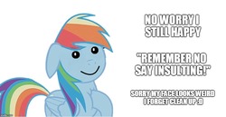 Size: 965x499 | Tagged: safe, edit, rainbow dash, g4, image macro, meme, west of loathing