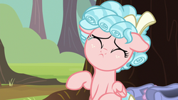 Size: 1280x720 | Tagged: safe, screencap, cozy glow, pegasus, pony, g4, marks for effort, crying, female, filly, pure concentrated unfiltered evil of the utmost potency, solo