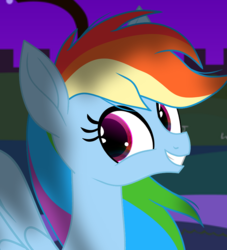 Size: 782x861 | Tagged: safe, artist:galacticflashd, rainbow dash, pegasus, pony, g4, avatar, cute, dashabetes, female, mare, smiling, solo