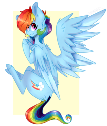 Size: 1024x1207 | Tagged: safe, artist:miereluna, rainbow dash, pony, g4, female, simple background, solo, spread wings, transparent background, wings