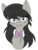 Size: 3024x4032 | Tagged: safe, artist:steelsoul, octavia melody, pony, g4, bedroom eyes, bowtie, bust, chest fluff, cute, female, looking at you, simple background, solo, transparent background
