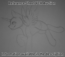 Size: 1000x875 | Tagged: safe, artist:melodytheartpony, oc, advertisement, any gender, any species, auction, commission, explicit available, reference sheet, sketch, solo, wip, your character here