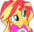 Size: 1160x1080 | Tagged: safe, artist:mlpcreativelab, edit, edited screencap, screencap, sunset shimmer, equestria girls, g4, my little pony equestria girls: legend of everfree, background removed, camp everfree outfits, clothes, female, not a vector, simple background, solo, transparent background