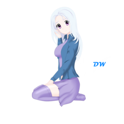 Size: 4000x4000 | Tagged: safe, artist:darkwolfmx, trixie, human, equestria girls, g4, clothes, cute, female, human coloration, humanized, jacket, looking at you, midriff, miniskirt, moe, simple background, skirt, socks, thigh highs, transparent background