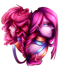 Size: 1024x1224 | Tagged: safe, artist:jadekettu, pinkie pie, human, g4, away from viewer, clothes, humanized, pinkamena diane pie, pony coloring, simple background, smiling, transparent background, unamused