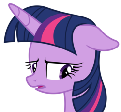 Size: 3181x2934 | Tagged: safe, artist:sketchmcreations, twilight sparkle, alicorn, pony, g4, yakity-sax, disappointed, floppy ears, high res, open mouth, simple background, solo, transparent background, twilight sparkle (alicorn), vector