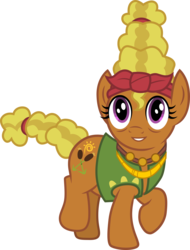 Size: 3000x3950 | Tagged: safe, artist:cloudy glow, cattail, pony, g4, high res, rule 63, simple background, solo, transparent background