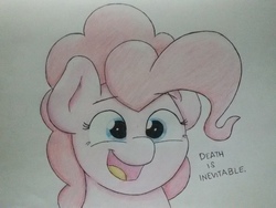 Size: 3264x2448 | Tagged: safe, artist:ljdamz1119, pinkie pie, earth pony, pony, g4, female, high res, mare, solo, traditional art