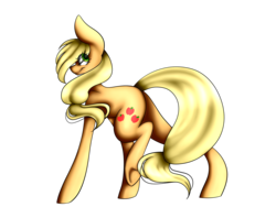 Size: 4000x3000 | Tagged: safe, artist:oceandream0, applejack, earth pony, pony, g4, female, high res, mare, simple background, solo, transparent background