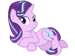Size: 800x600 | Tagged: safe, artist:drugzrbad, artist:grapefruitface1, starlight glimmer, pony, unicorn, g4, base used, female, mare, seductive pose, show accurate, simple background, solo, transparent background