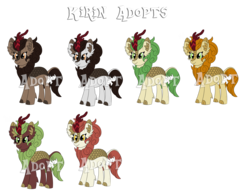 Size: 14740x11315 | Tagged: safe, artist:keksiarts, oc, kirin, g4, sounds of silence, absurd resolution, adoptable, advertisement, base used, clip studio paint, cute, digital art, simple background, transparent background