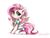 Size: 1024x768 | Tagged: safe, artist:oofycolorful, fluttershy, pegasus, pony, g4, cheongsam, clothes, cute, female, looking at you, mare, shyabetes, simple background, solo, white background
