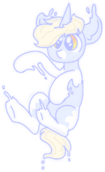 Size: 411x670 | Tagged: safe, artist:nootaz, oc, oc only, oc:nootaz, ghost, pony, simple background, solo, transparent background, vent art