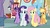 Size: 1920x1080 | Tagged: safe, screencap, applejack, fluttershy, maud pie, rainbow dash, rarity, twilight sparkle, alicorn, pony, g4, my little pony: friendship is magic, yakity-sax, twilight sparkle (alicorn)