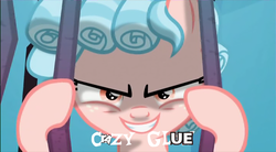 Size: 1047x576 | Tagged: safe, edit, edited screencap, screencap, cozy glow, pegasus, pony, round trip's mlp season 8 in a nutshell, g4, school raze, cliffhanger, cozy glow is best facemaker, crazy glow, crazy glue, ending, evil grin, female, filly, foal, freckles, grin, implied lord tirek, krazy glue, name, name change, offscreen character, pure concentrated unfiltered evil of the utmost potency, pure unfiltered evil, scene, slasher smile, smiling, tartarus, underlighting, wanna be friends?
