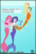 Size: 1840x2742 | Tagged: safe, artist:physicrodrigo, edit, editor:rmzero, part of a set, applejack, pinkie pie, rarity, angler fish, mermaid, series:equestria mermaids, equestria girls, g4, belly button, bikini, bikini bottom, bikini top, bubble, clothes, crepuscular rays, curse, cursed, dialogue, dorsal fin, dress, fin, fins, fish tail, flowing tail, gills, happy, mermaidized, midriff, ocean, part of a series, scales, screaming, seashell bra, shell, smiling, species swap, sunlight, surprised, swimming, swimsuit, tail, text, transformation, underwater, water, watermark